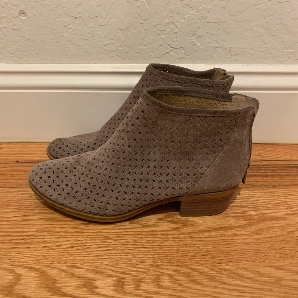 Size 10 Lucky Brand Cutout Booties